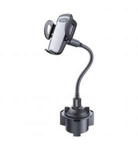 Yesido C112 360° Gooseneck Car Cup Holder Mount Flexible Phone & GPS Holder – Black