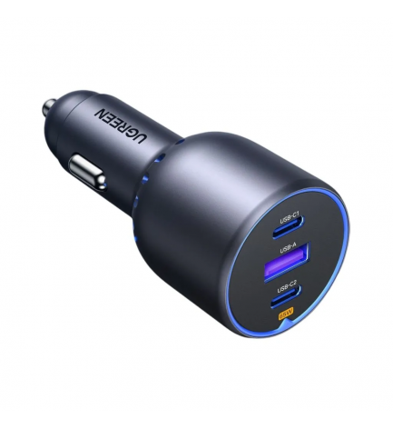 UGREEN 75W 3-Ports Fast Car Charger UGREEN 75W 3-Ports Fast Car Charger